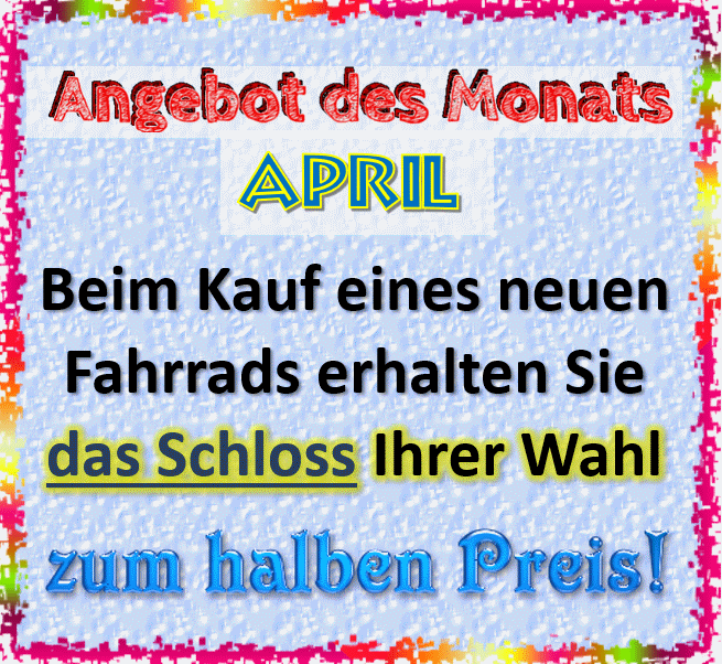 Angebot des Monats April 2026
