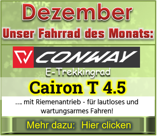 Fahrrad des Monats Dezember